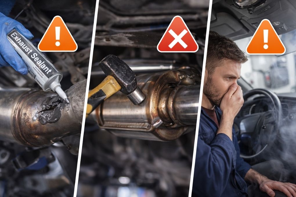 Як перевірити вихлопну систему автомобіля
