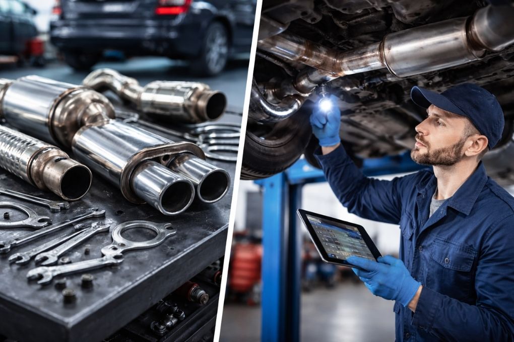 Як перевірити вихлопну систему автомобіля