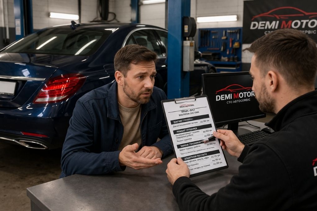 Глушник тріснув чи прогорів