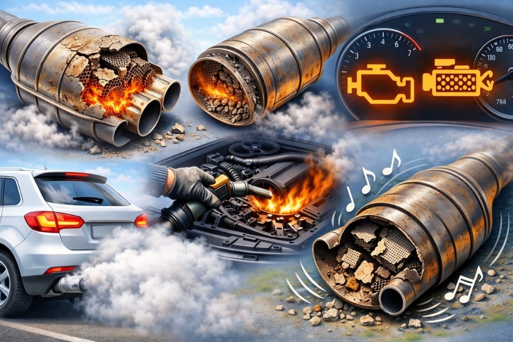 Каталітичний нейтралізатор vs сажовий фільтр