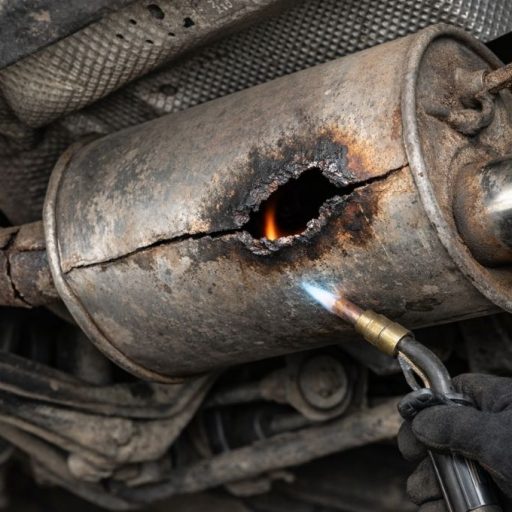 Глушник тріснув чи прогорів